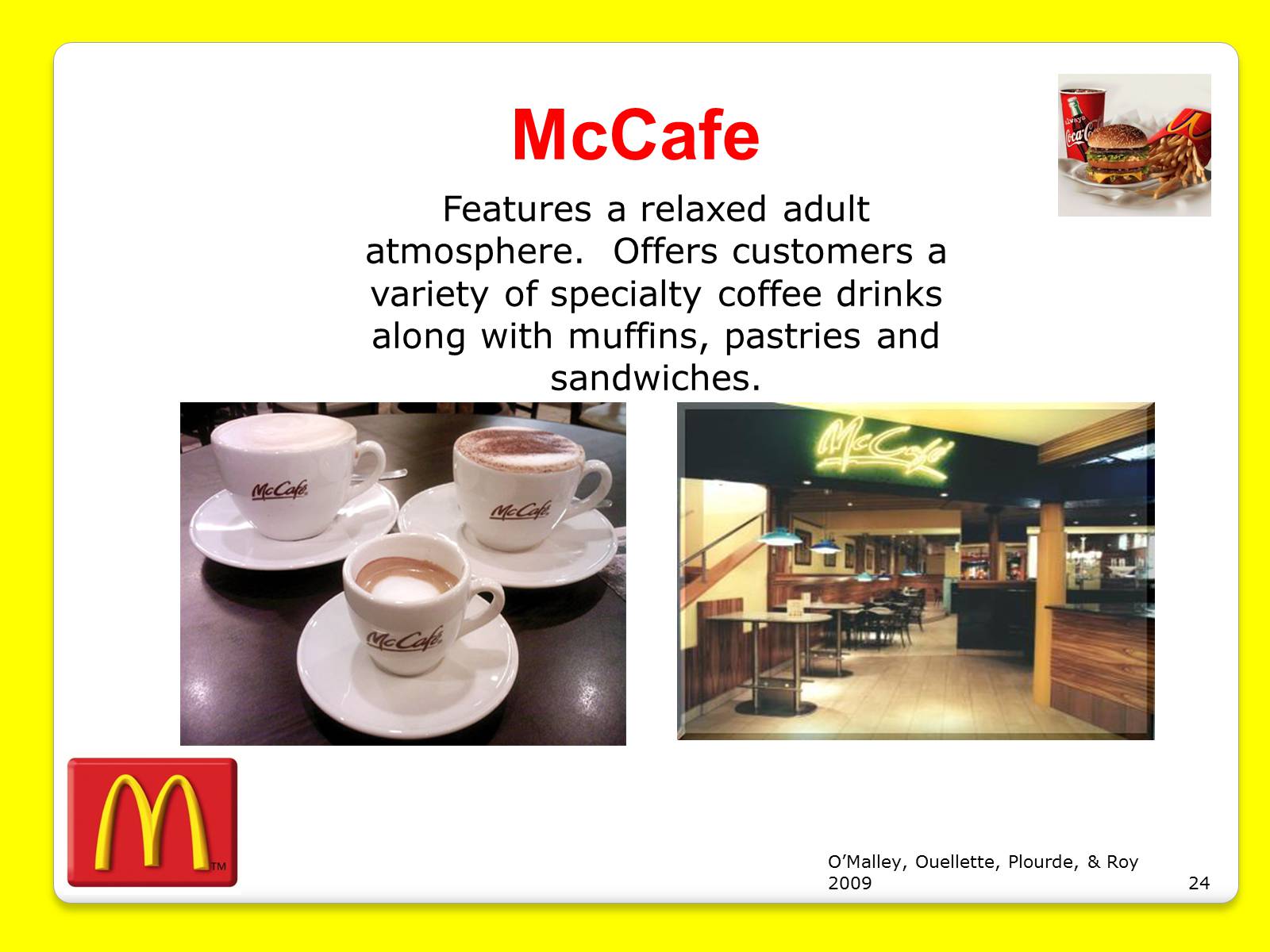 Презентація на тему «McDonald&#8217;s Corporation» - Слайд #24