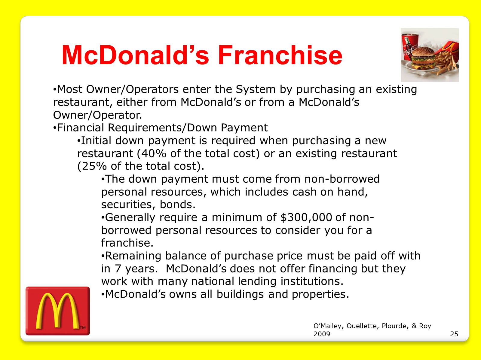 Презентація на тему «McDonald&#8217;s Corporation» - Слайд #25