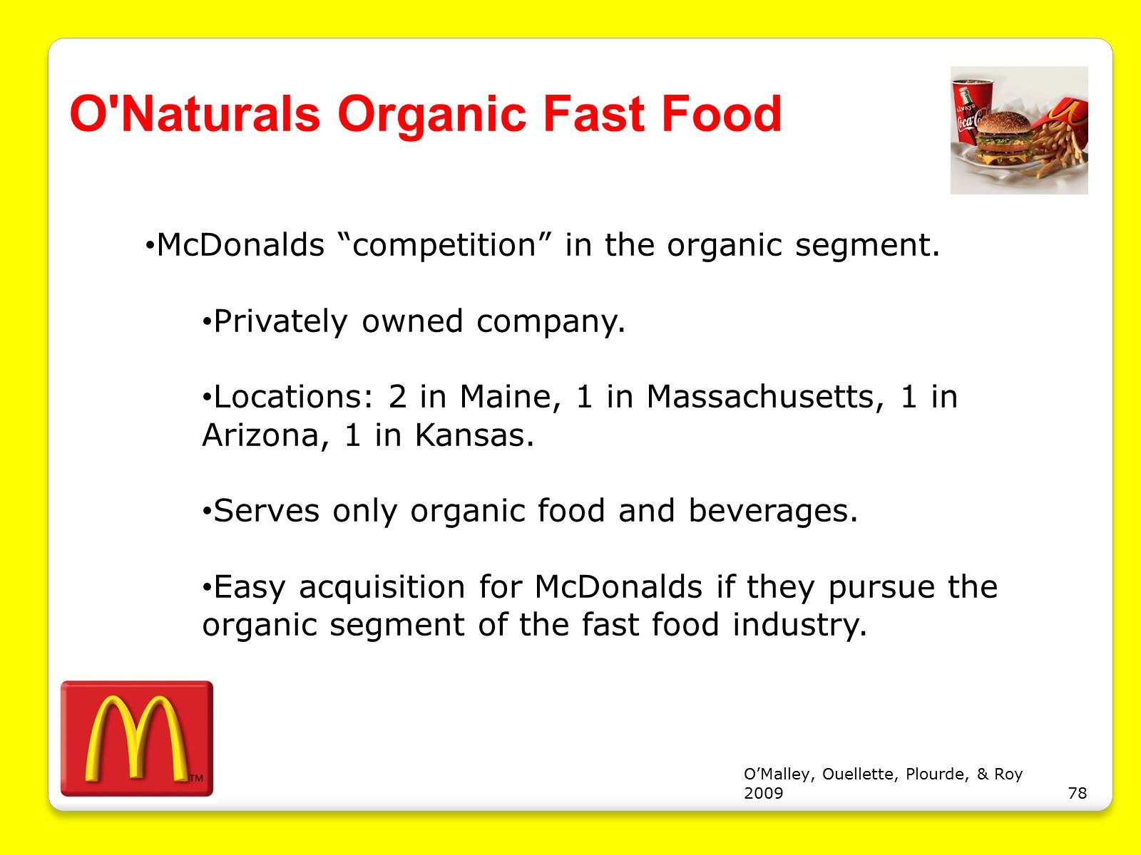 Презентація на тему «McDonald&#8217;s Corporation» - Слайд #78