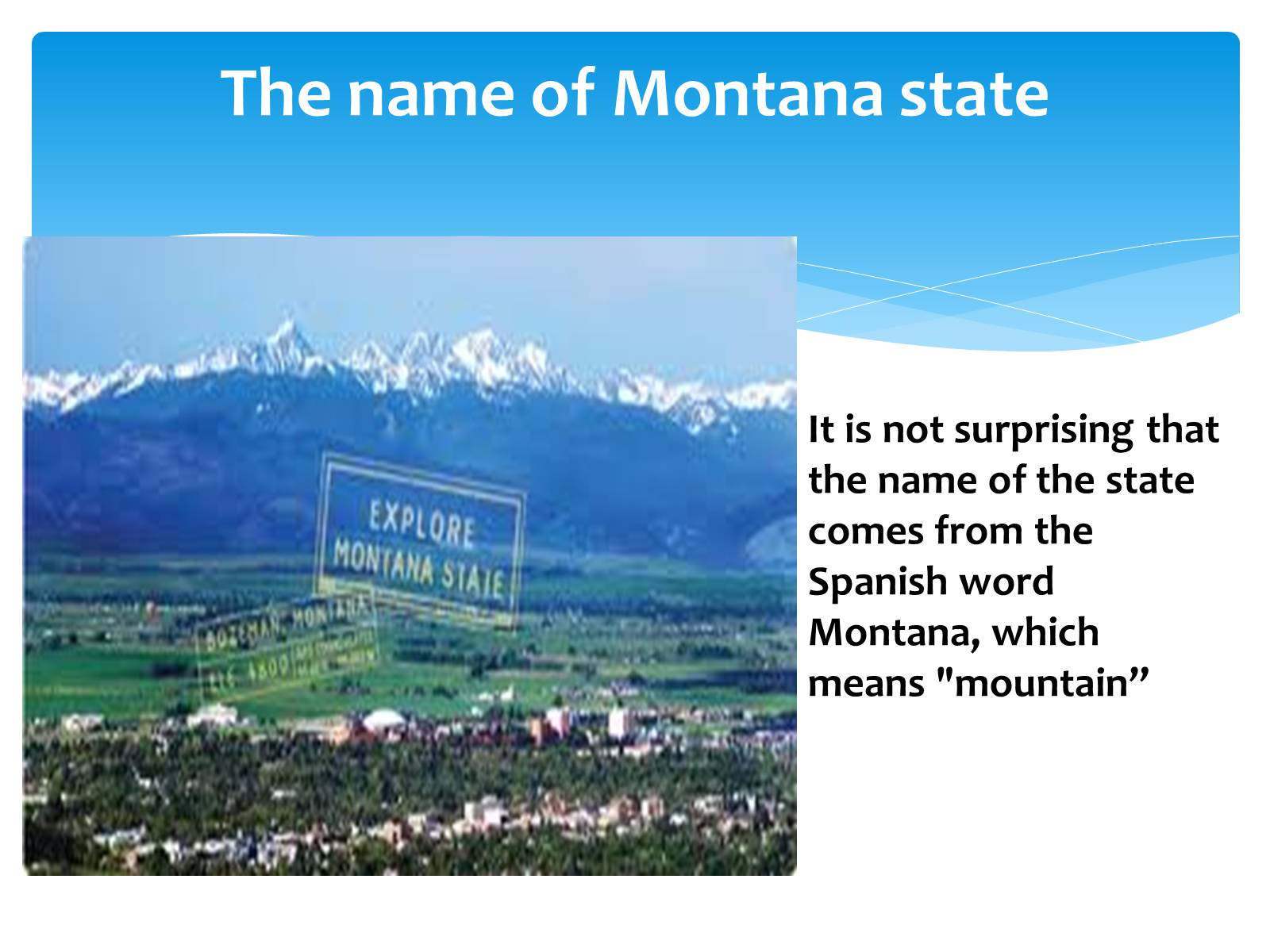 Презентація на тему «Montana» - Слайд #2