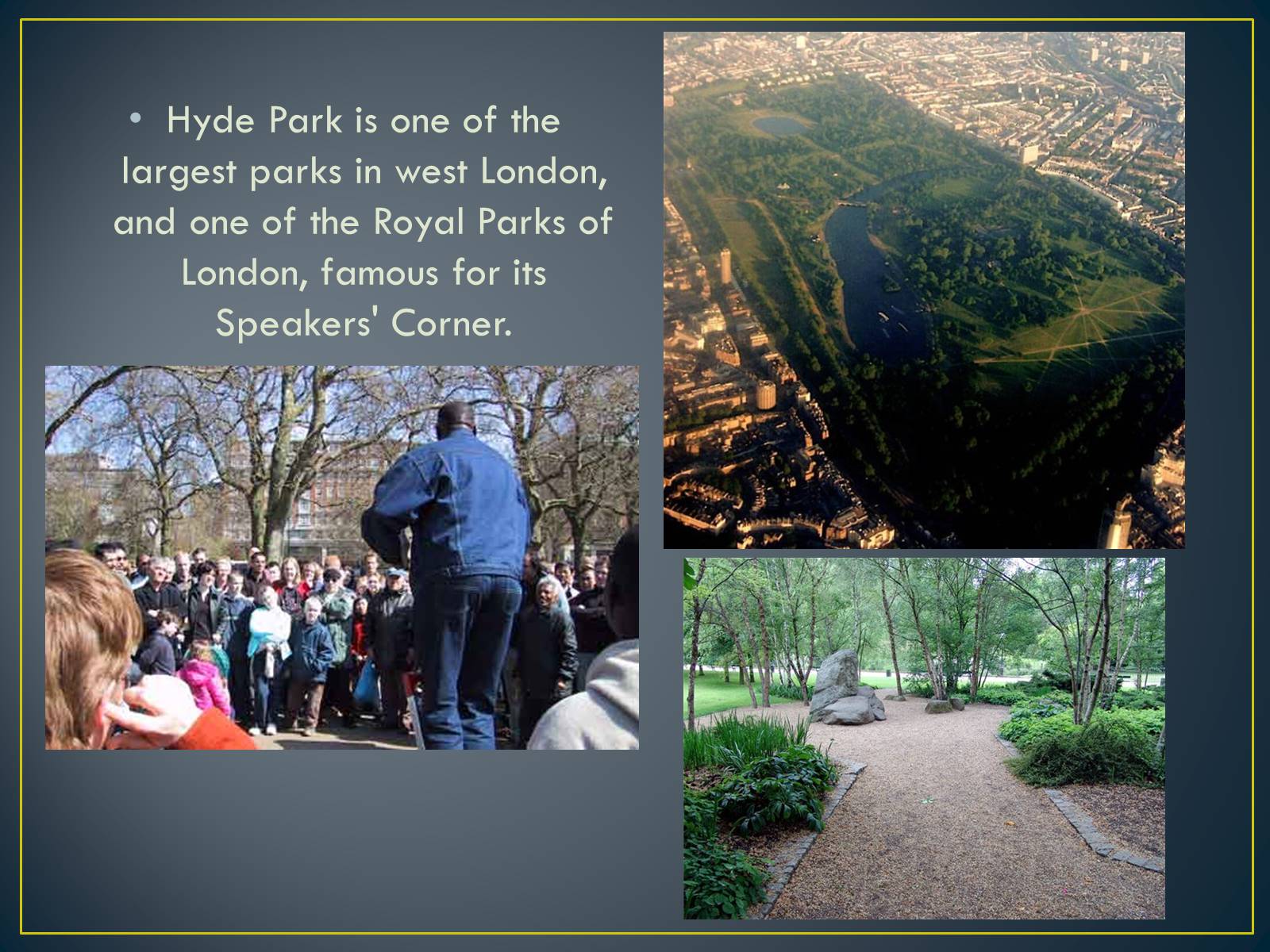 Презентація на тему «Hyde Park» - Слайд #2
