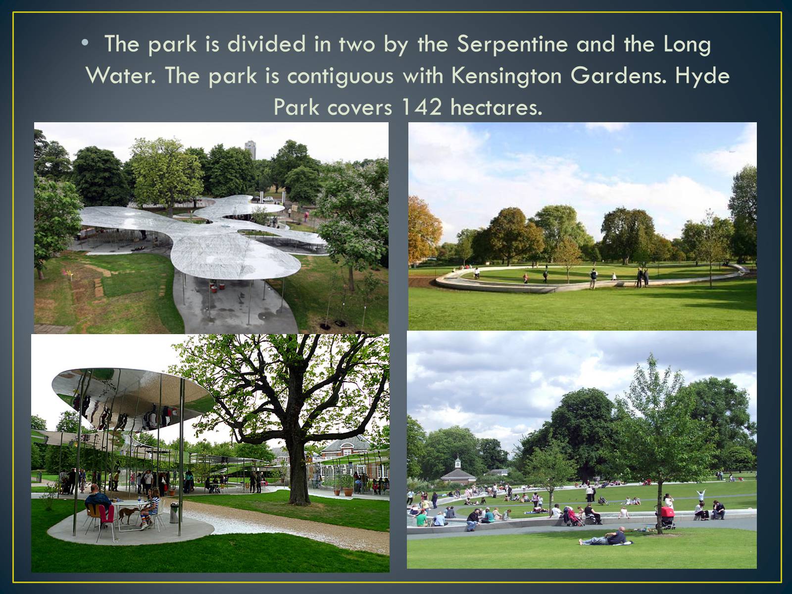 Презентація на тему «Hyde Park» - Слайд #5