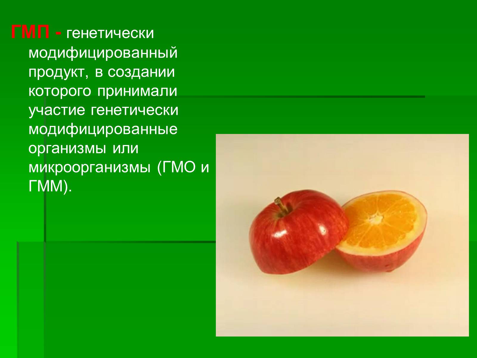 Презентація на тему «Генетически модифицированные объекты» - Слайд #11