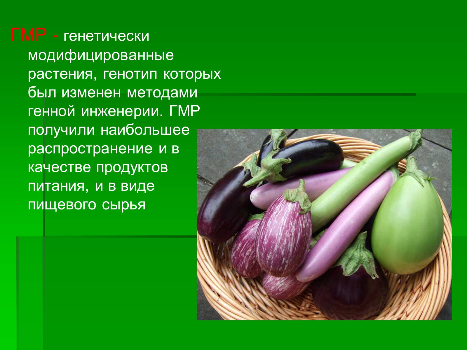 Презентація на тему «Генетически модифицированные объекты» - Слайд #9