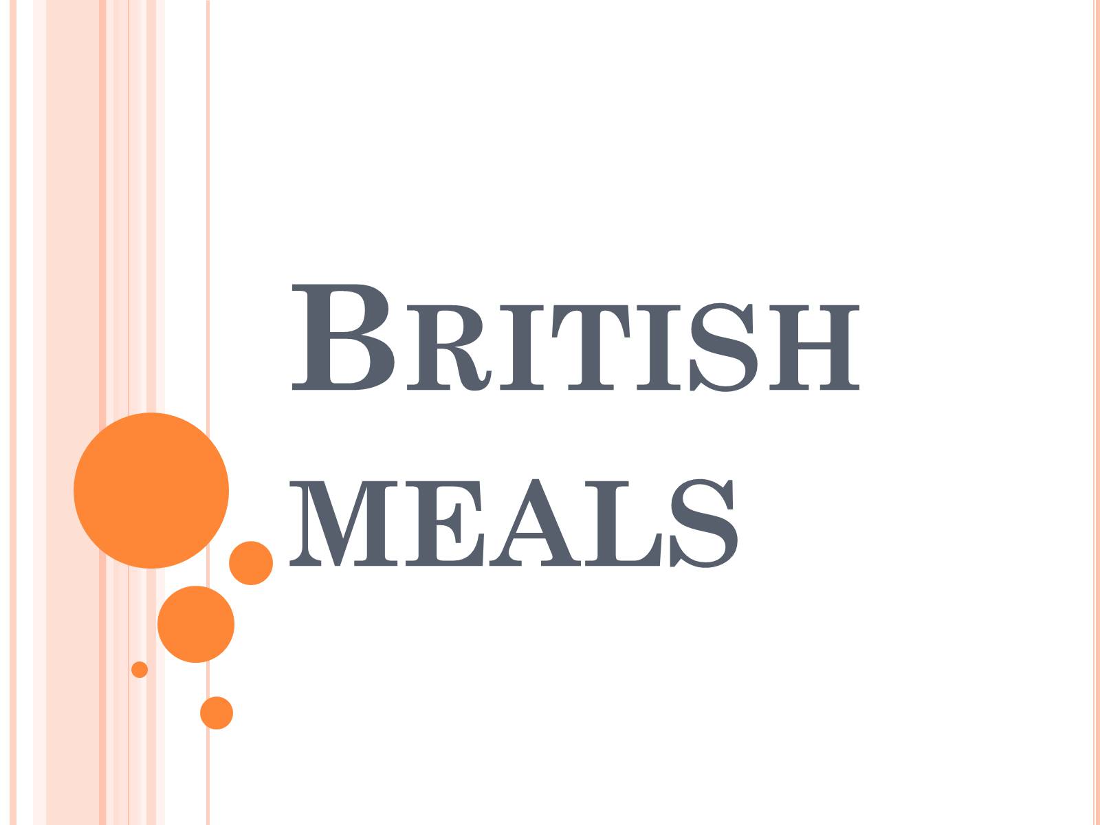 Презентація на тему «British cuisine» (варіант 1) - Слайд #1
