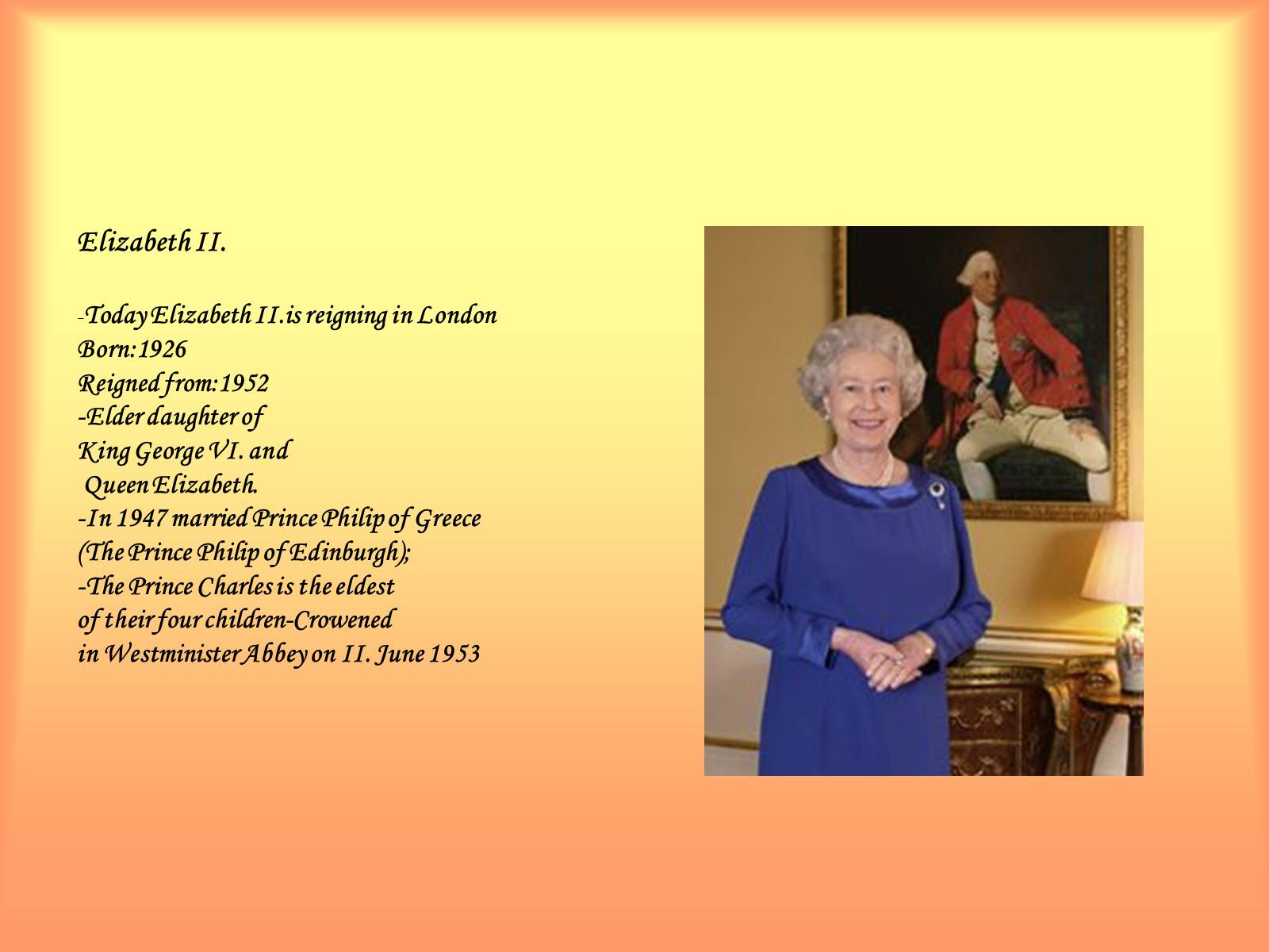 Презентація на тему «Buckingham Palace» - Слайд #11