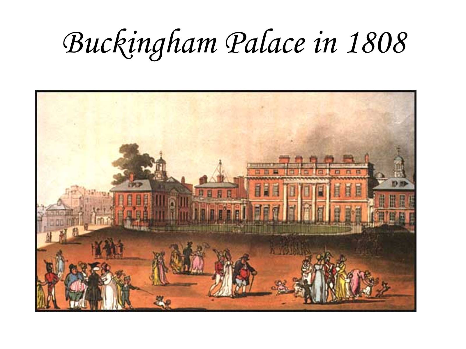 Презентація на тему «Buckingham Palace» - Слайд #3
