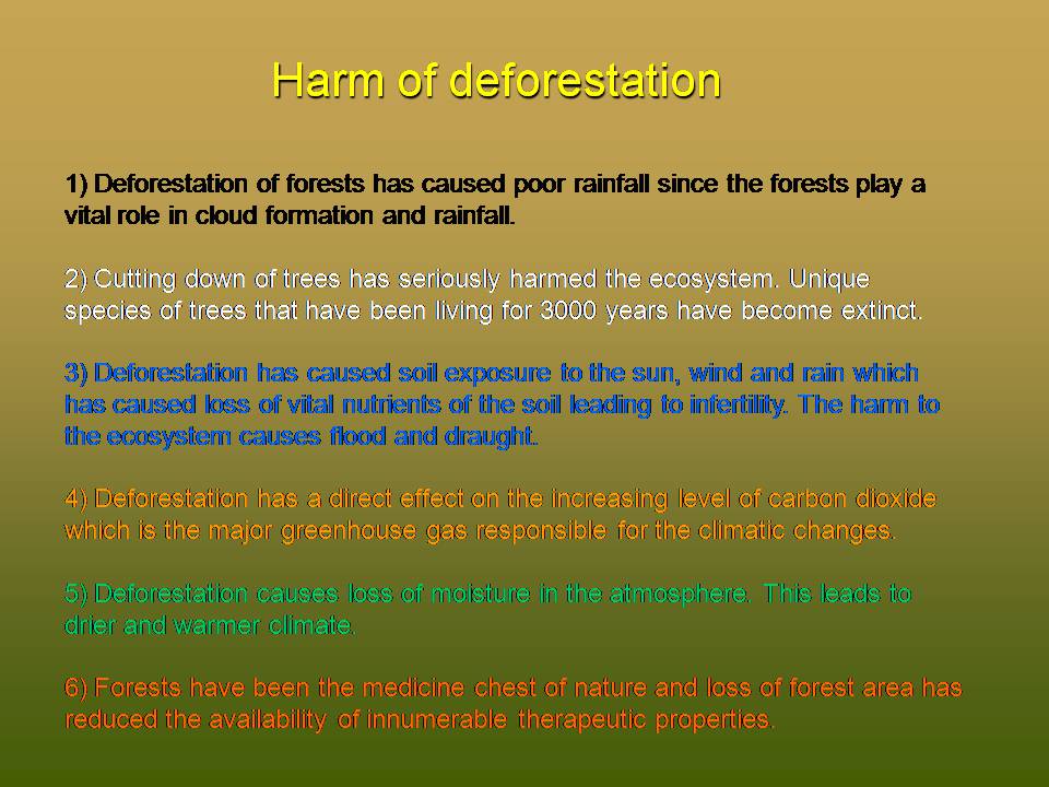Презентація на тему «Deforestation» (варіант 2) - Слайд #7