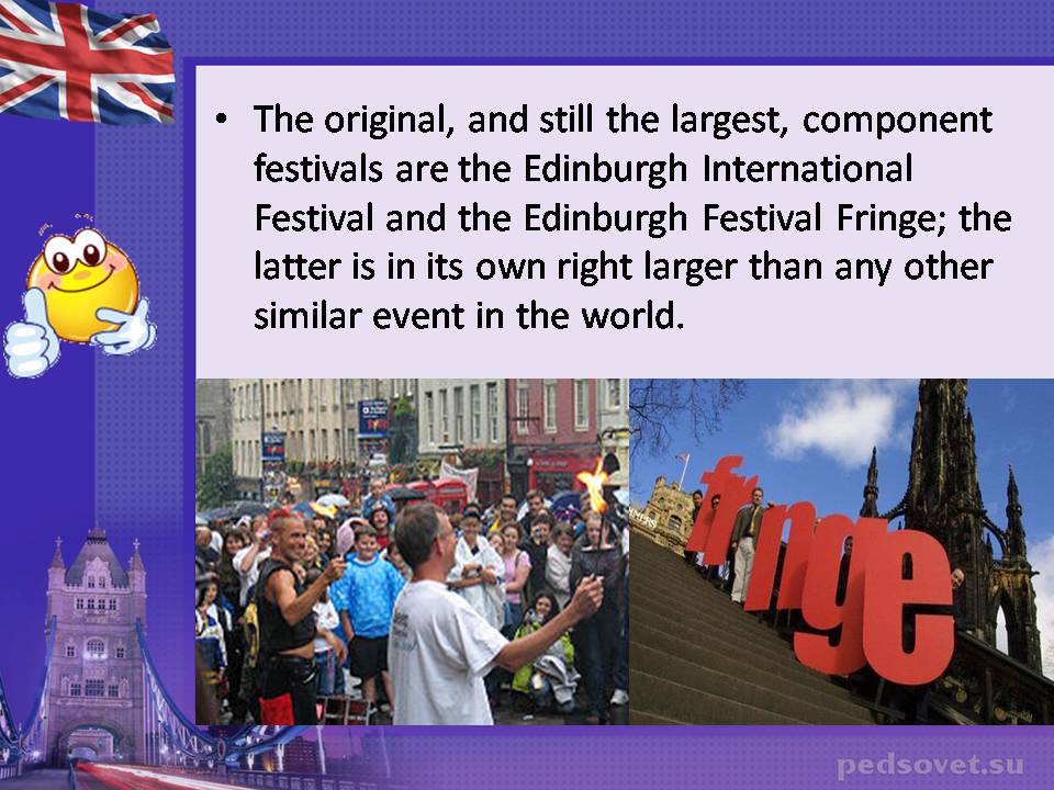 Презентація на тему «Edinburgh Festival» - Слайд #3