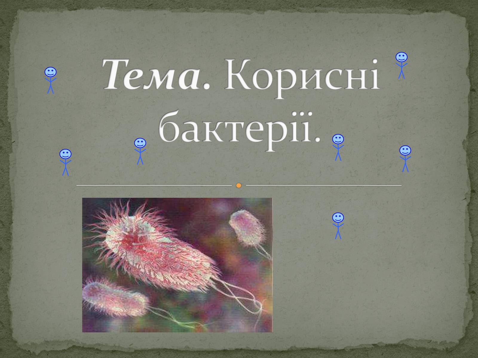 Презентація на тему «Корисні бактерії» (варіант 1) - Слайд #1