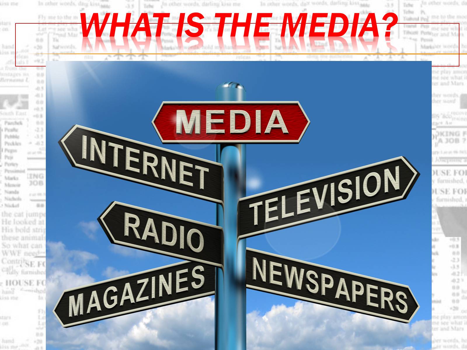 Презентація на тему «The mass media» - Слайд #2
