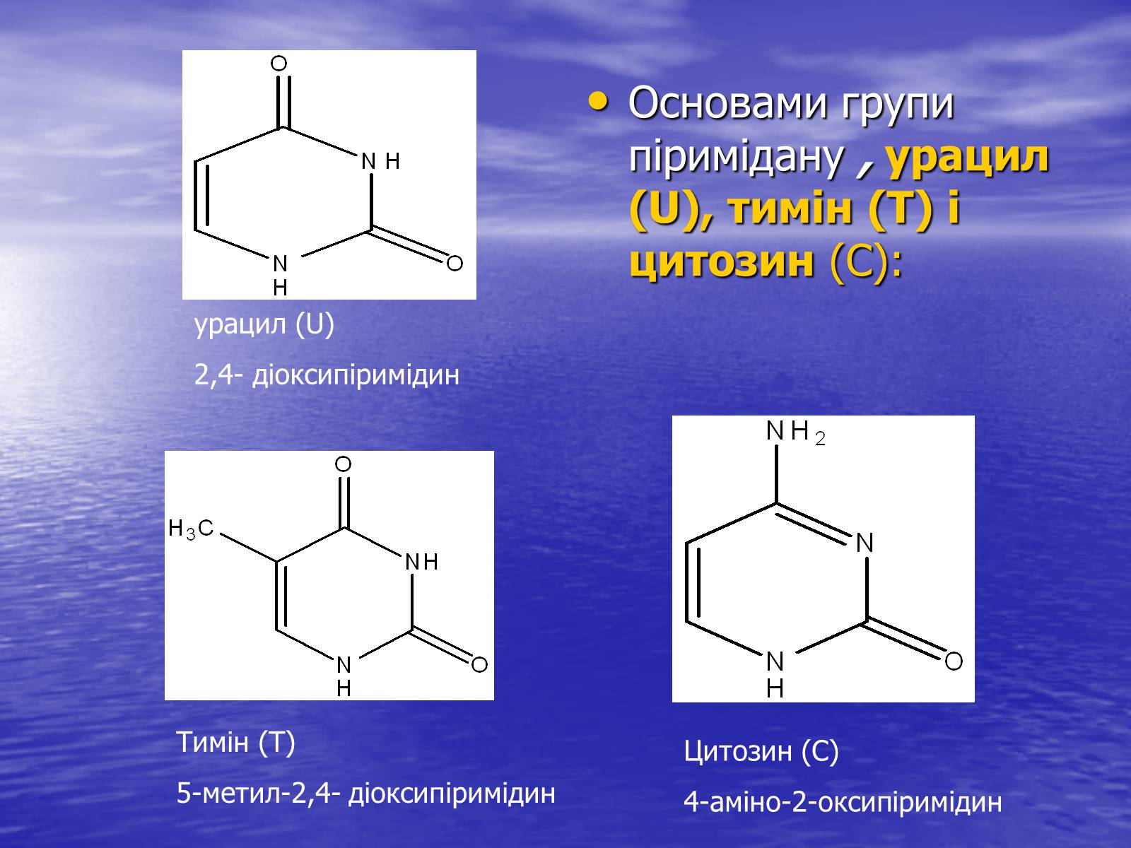 Молекула урацила