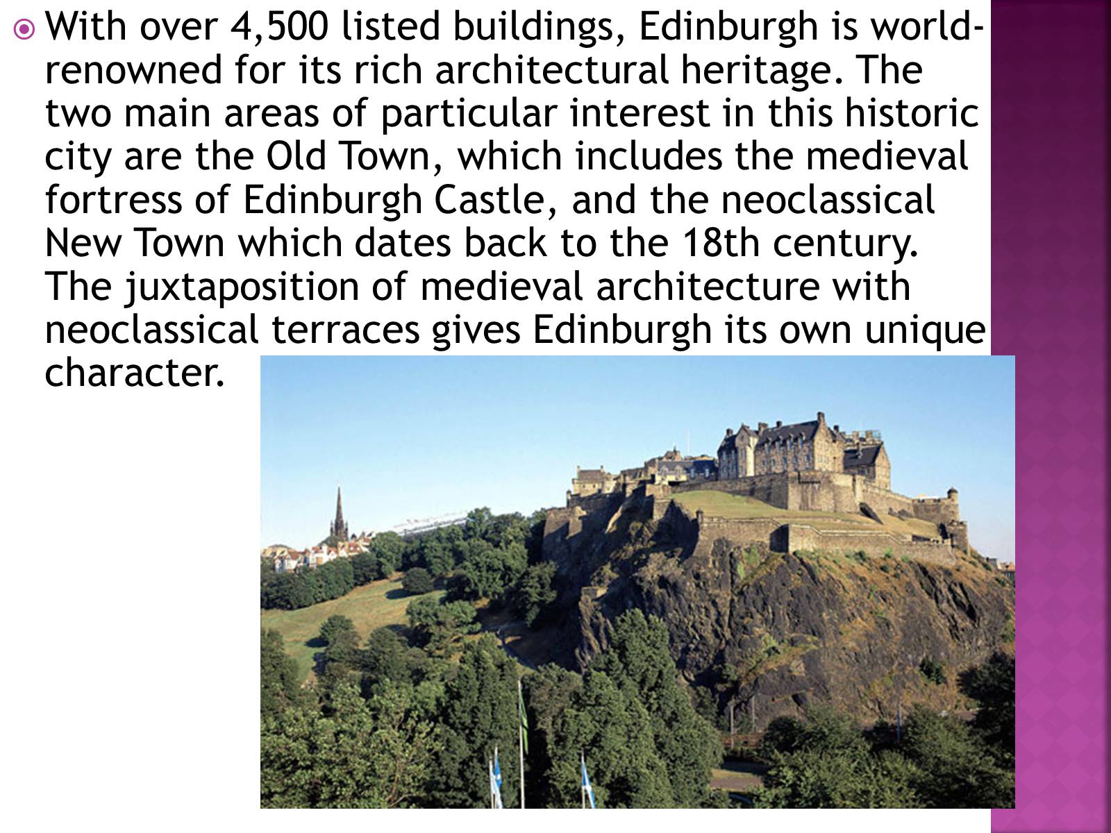 Презентація на тему «Edinburgh» (варіант 2) - Слайд #9