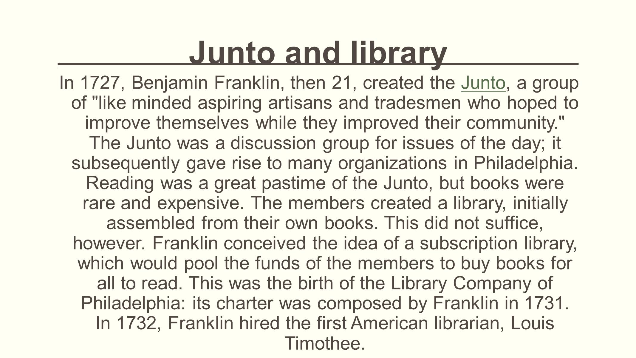 Презентація на тему «Benjamin Franklin» (варіант 1) - Слайд #7