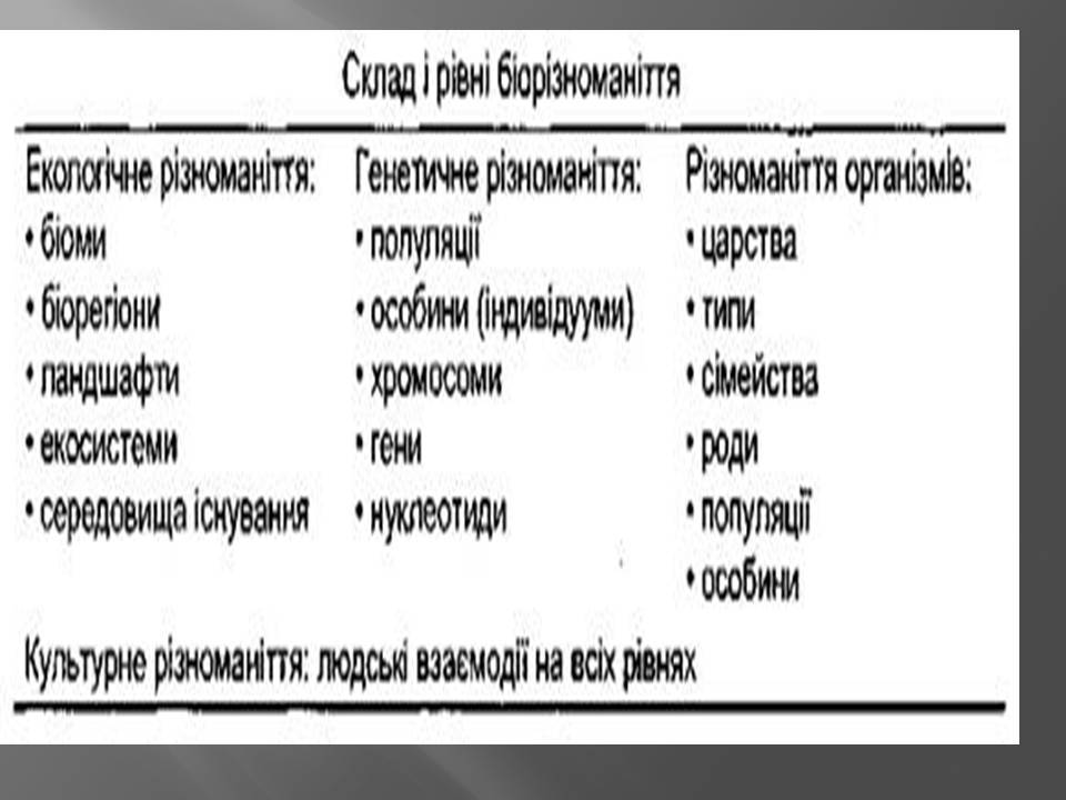 Презентація на тему «Біорізноманіття» (варіант 7) - Слайд #6