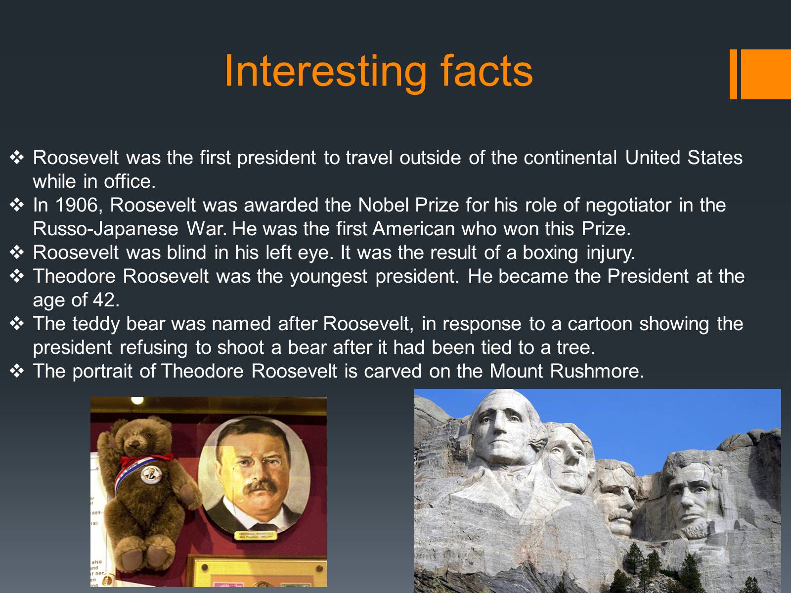 Презентація на тему «Theodore Roosevelt» - Слайд #5