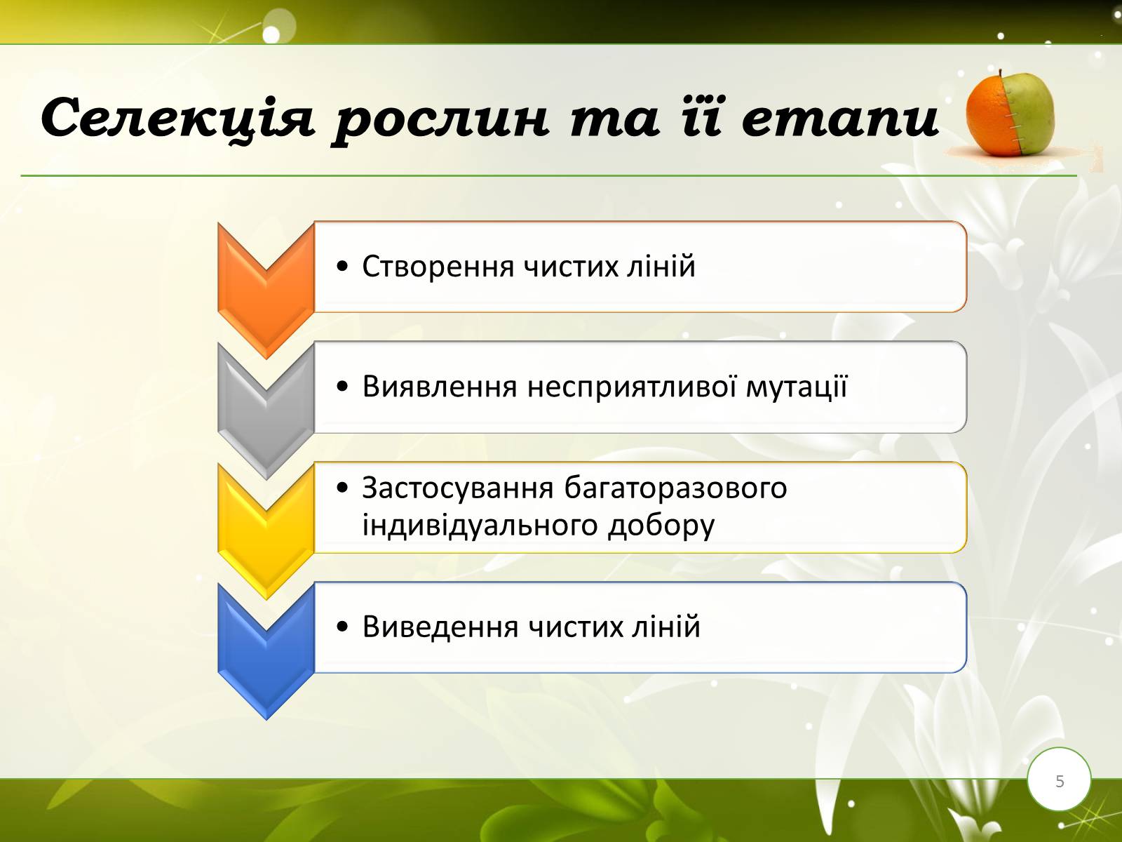 Презентація на тему «Завдання та методи селекції» - Слайд #5