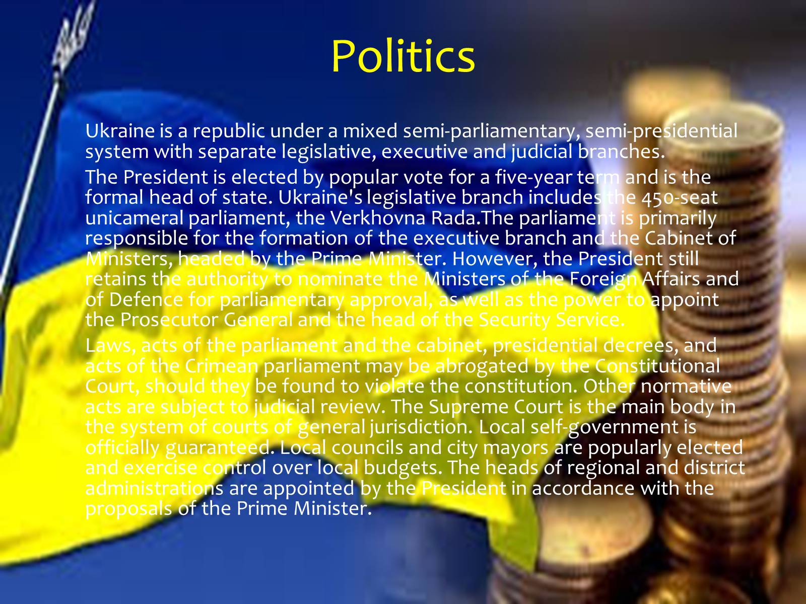 Презентація на тему «Ukraine» (варіант 5) - Слайд #4
