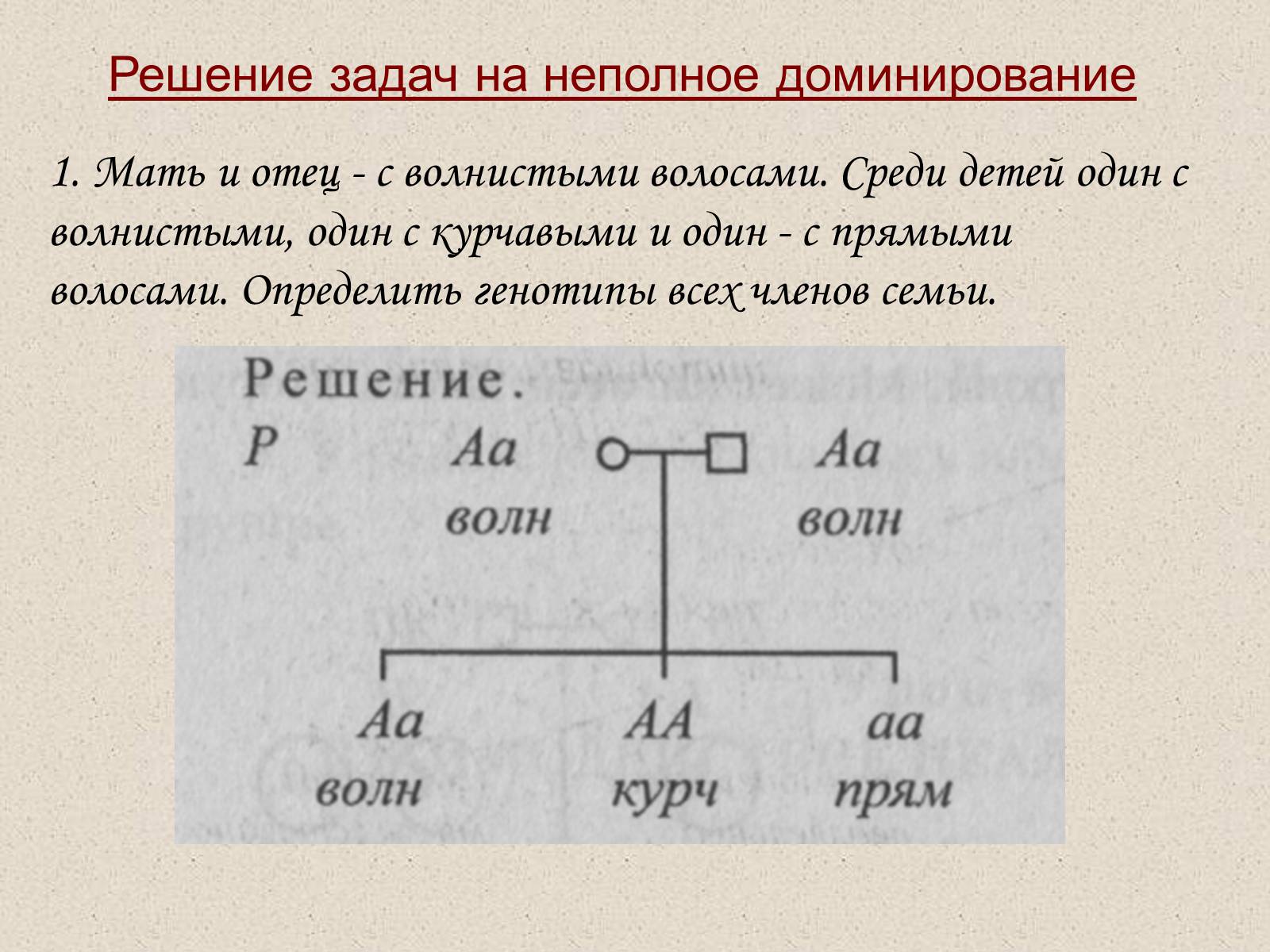 Презентація на тему «Взаимодействие аллельных генов» - Слайд #4