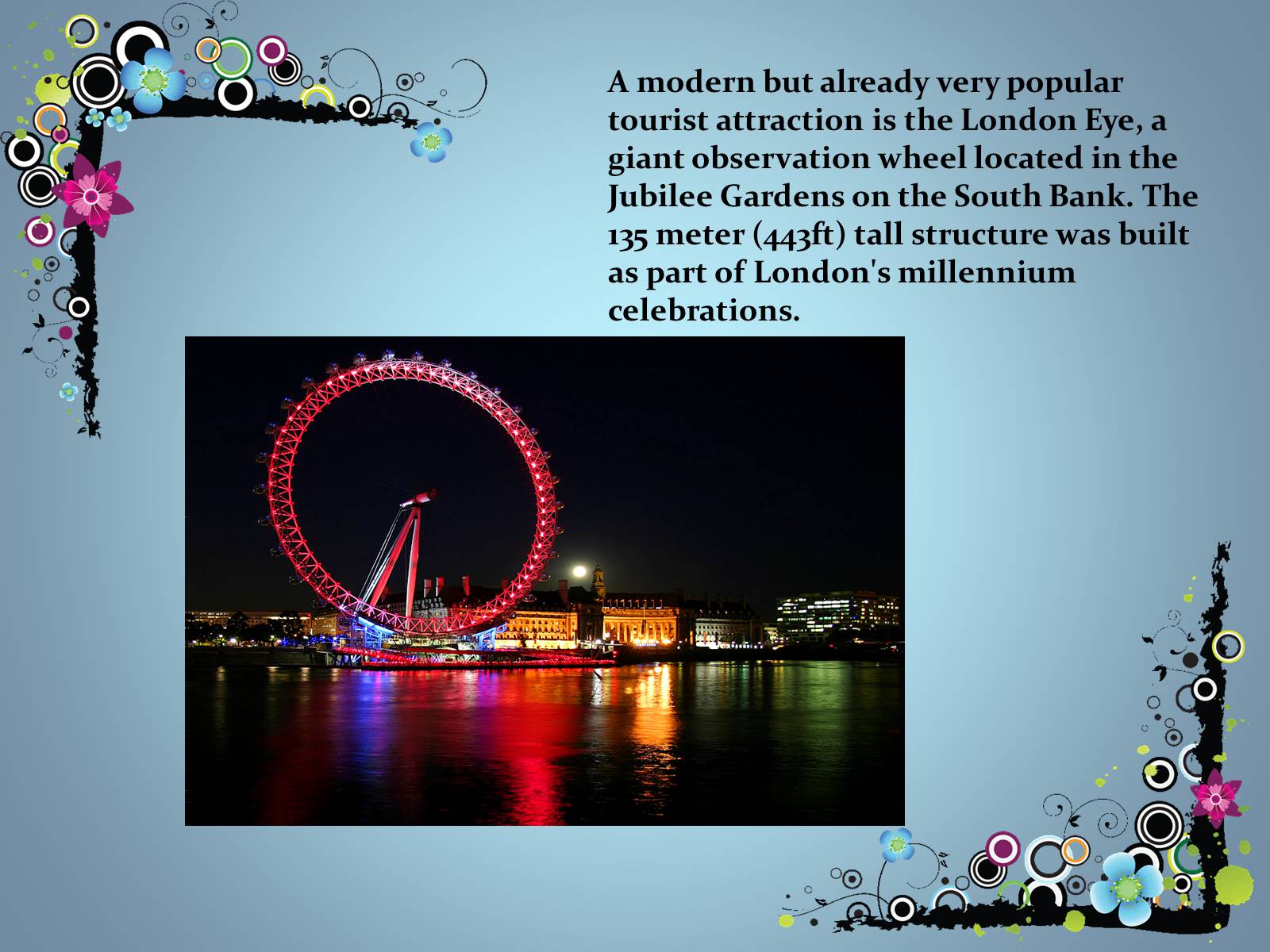 Презентація на тему «London Eye» - Слайд #3