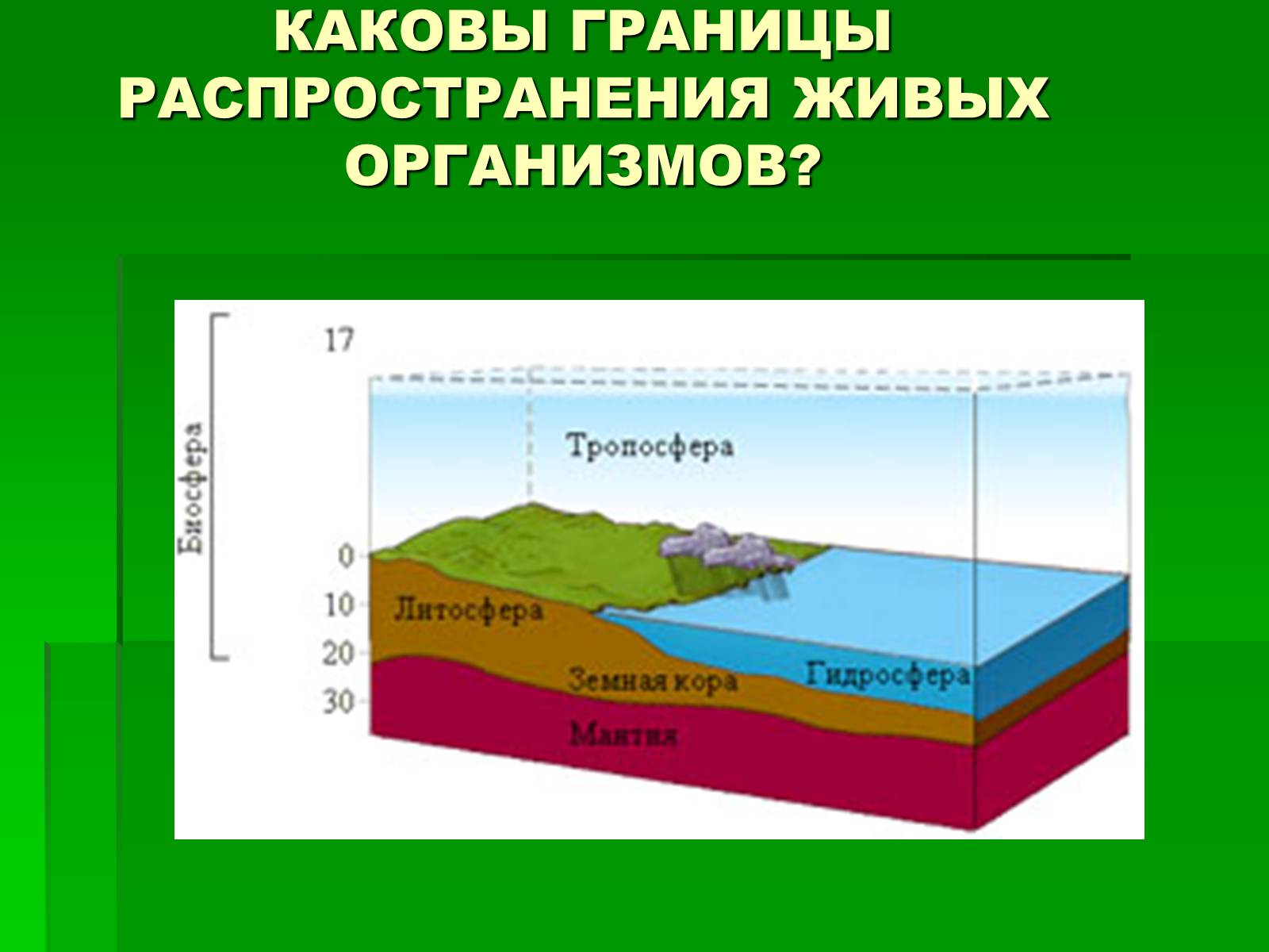 Каковы границы. Границы распространения организма. Границы распространения живых организмов земли. Верхняя граница распространения жизни. Верхняя граница распространения живых организмов.