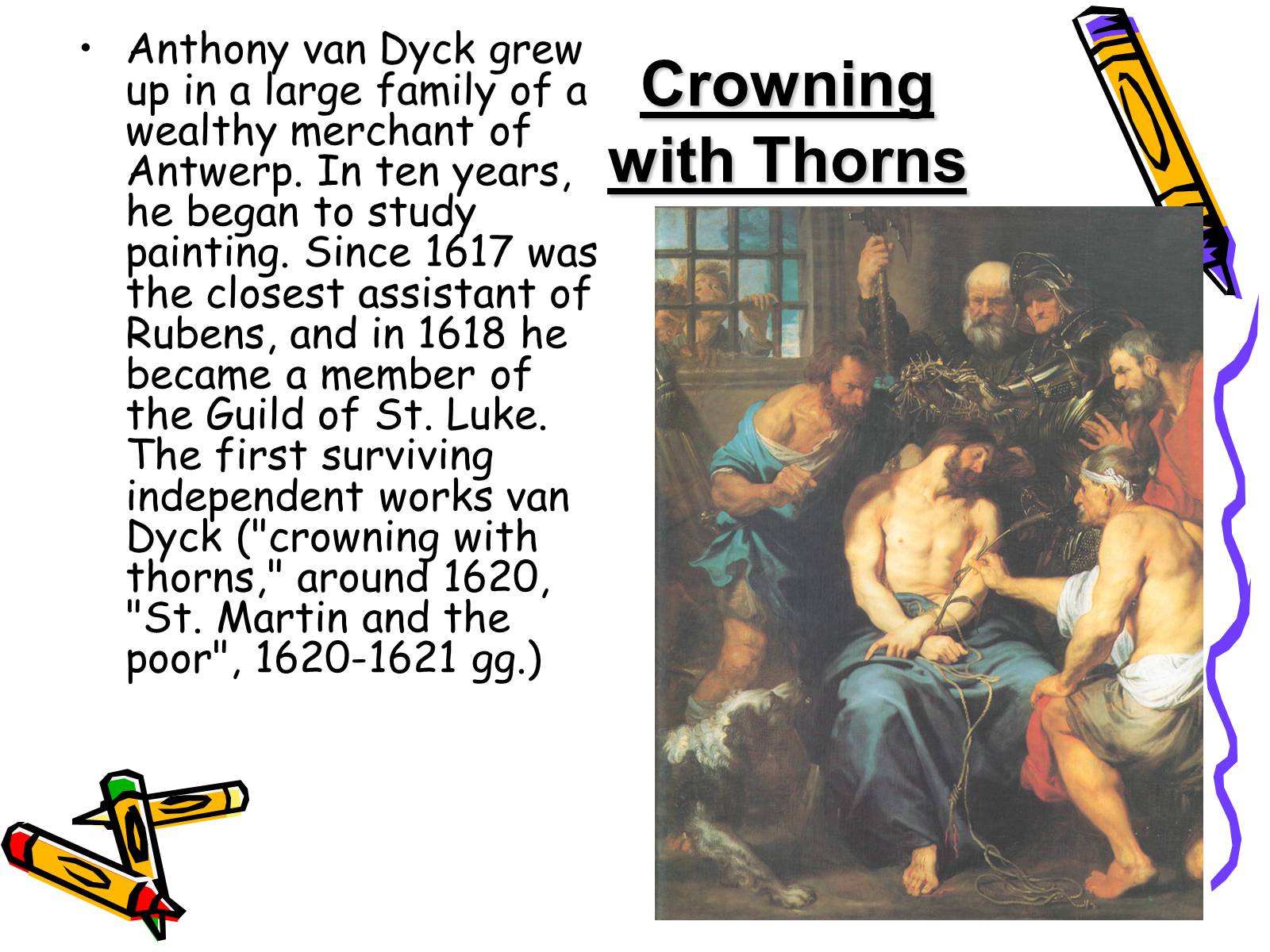 Презентація на тему «Famous English painter Anthony van Dyck» - Слайд #3