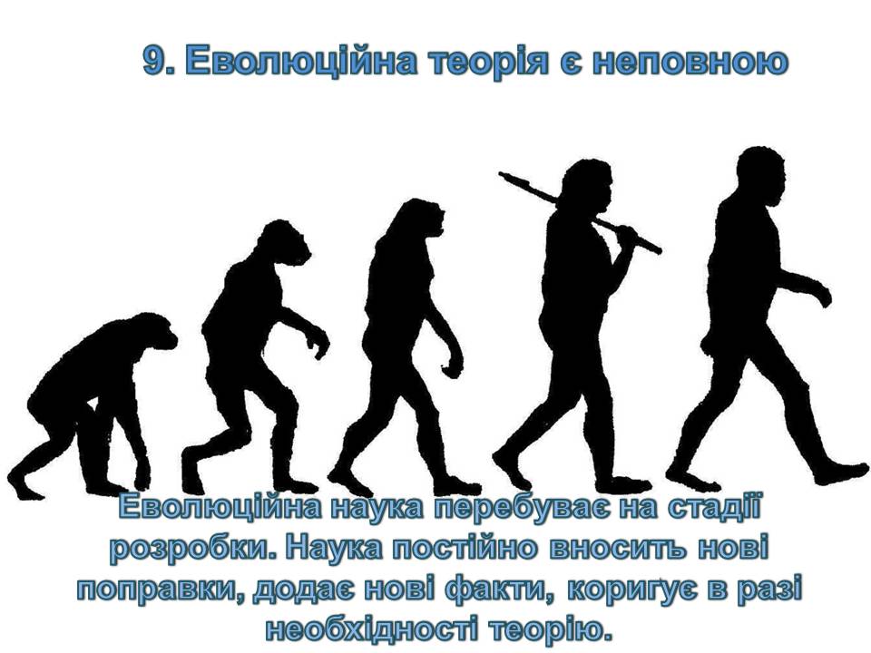 Презентація на тему «14 головних помилок про еволюцію» - Слайд #11