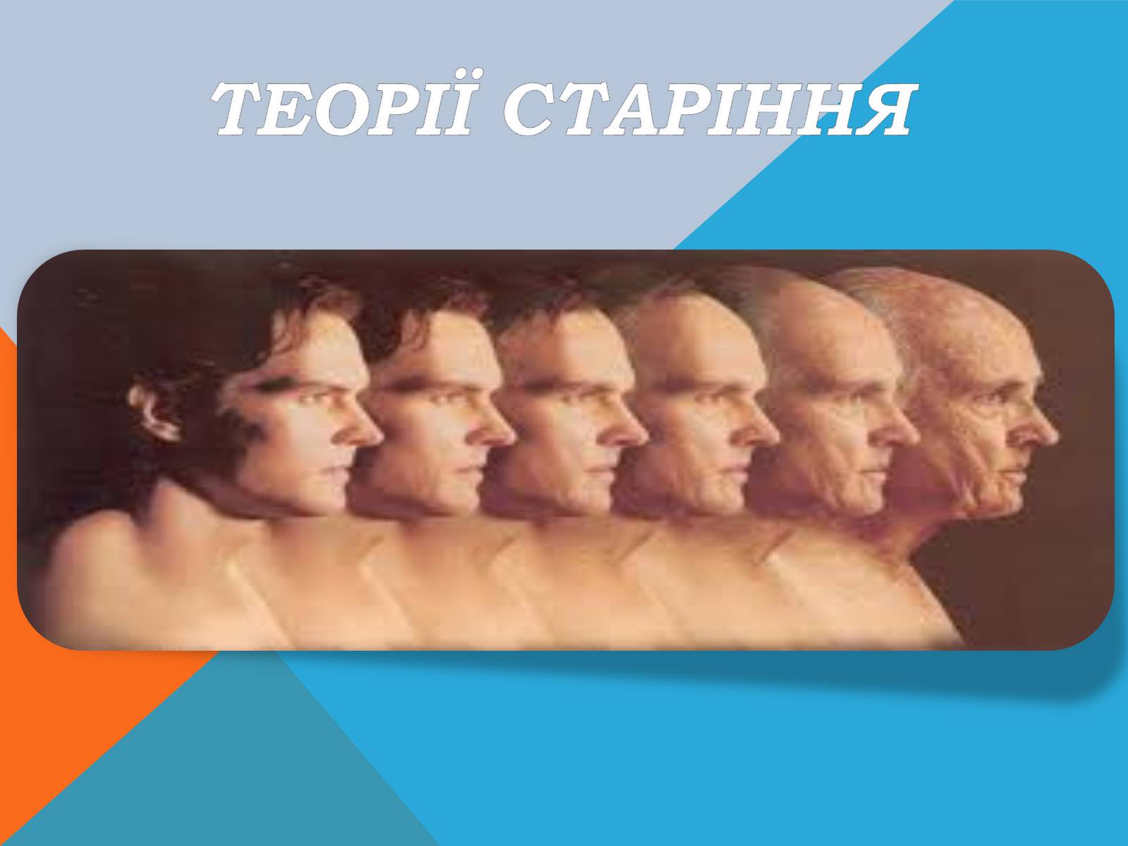 Презентація на тему «Теорії старіння» - Слайд #1