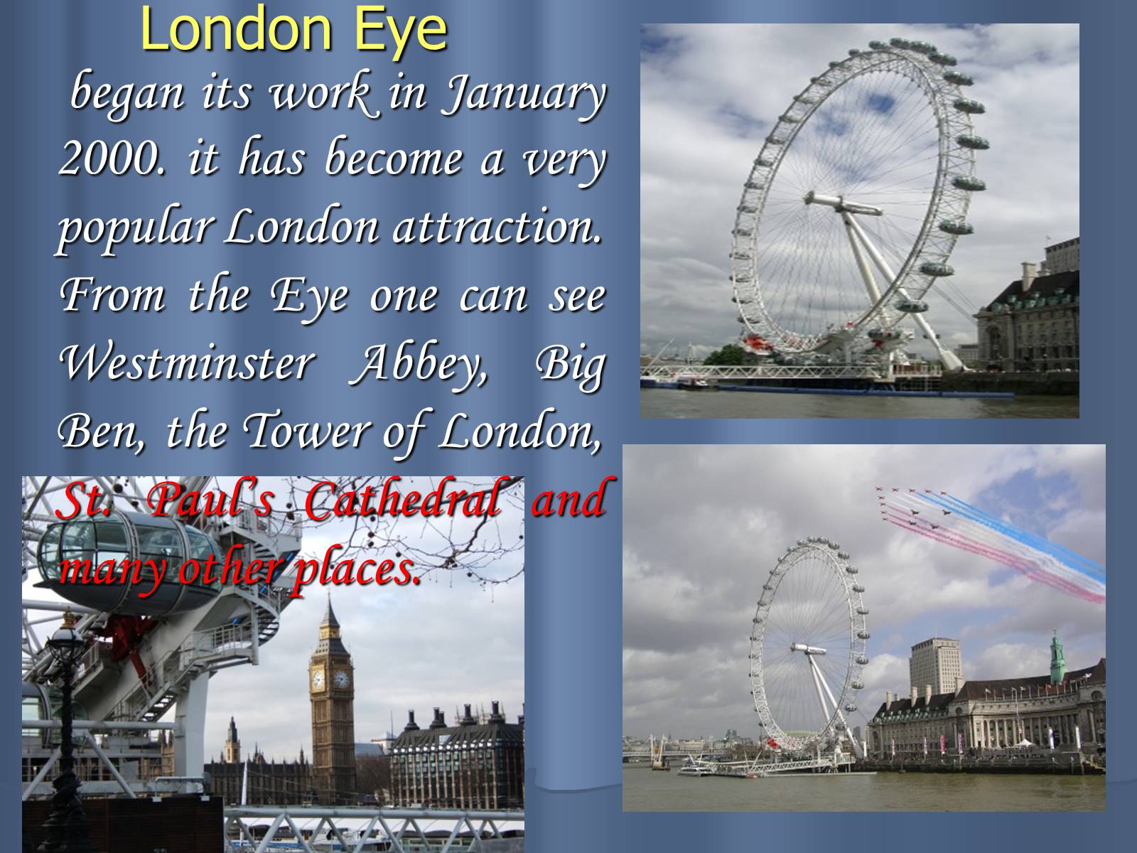 Презентація на тему «London» (варіант 8) - Слайд #13