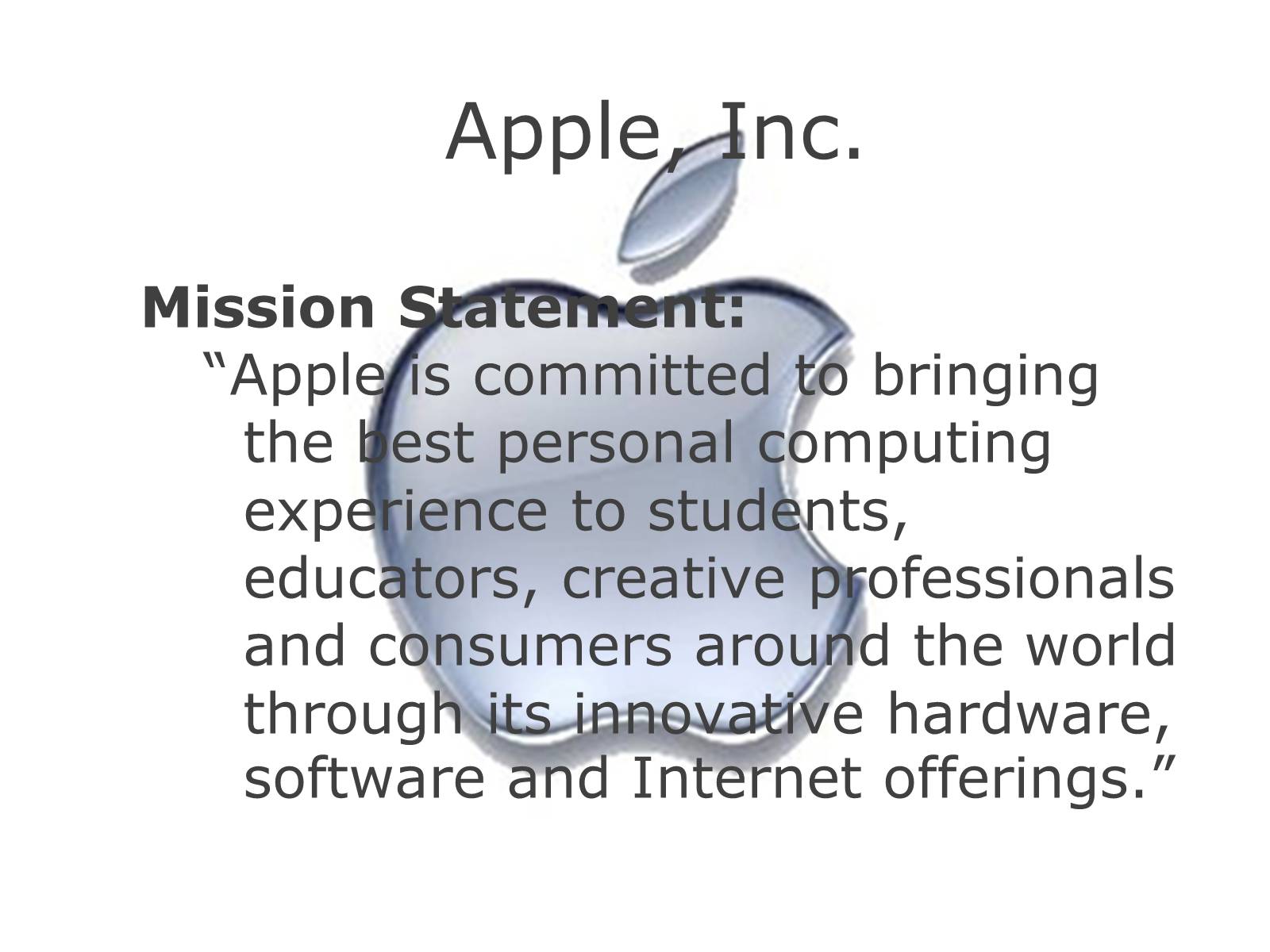 Презентація на тему «Welcome to Apple…» - Слайд #2