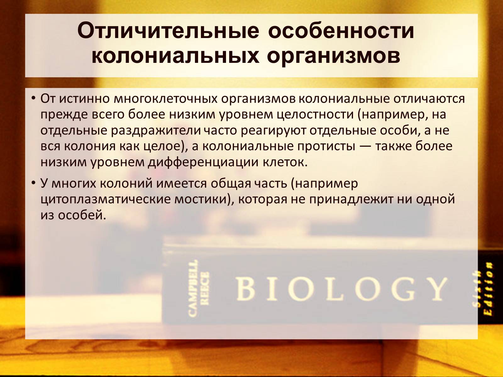 Презентація на тему «Многообразие одноклеточных колониальных организмов» - Слайд #3