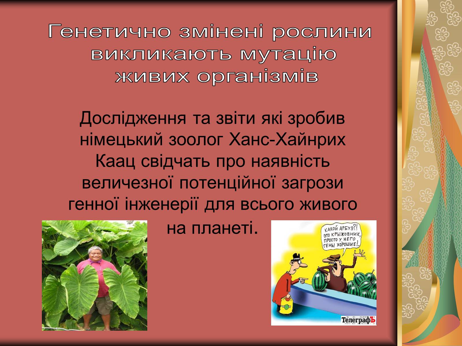 Презентація на тему «Генетично модифіковані організми» (варіант 4) - Слайд #4