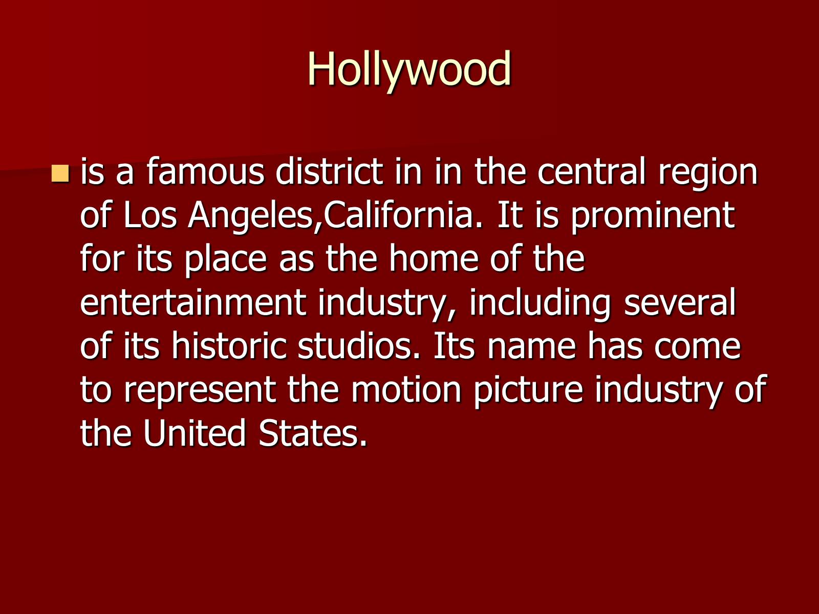 Презентація на тему «Los Angeles» (варіант 1) - Слайд #8