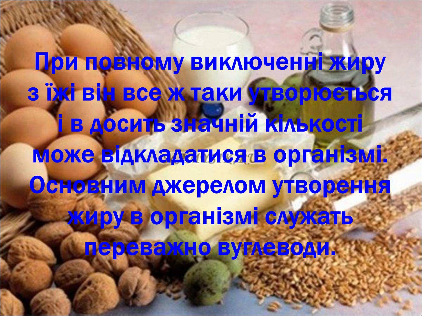 Презентація на тему «Жири, склад жирів, їх утворення» (варіант 1) - Слайд #40