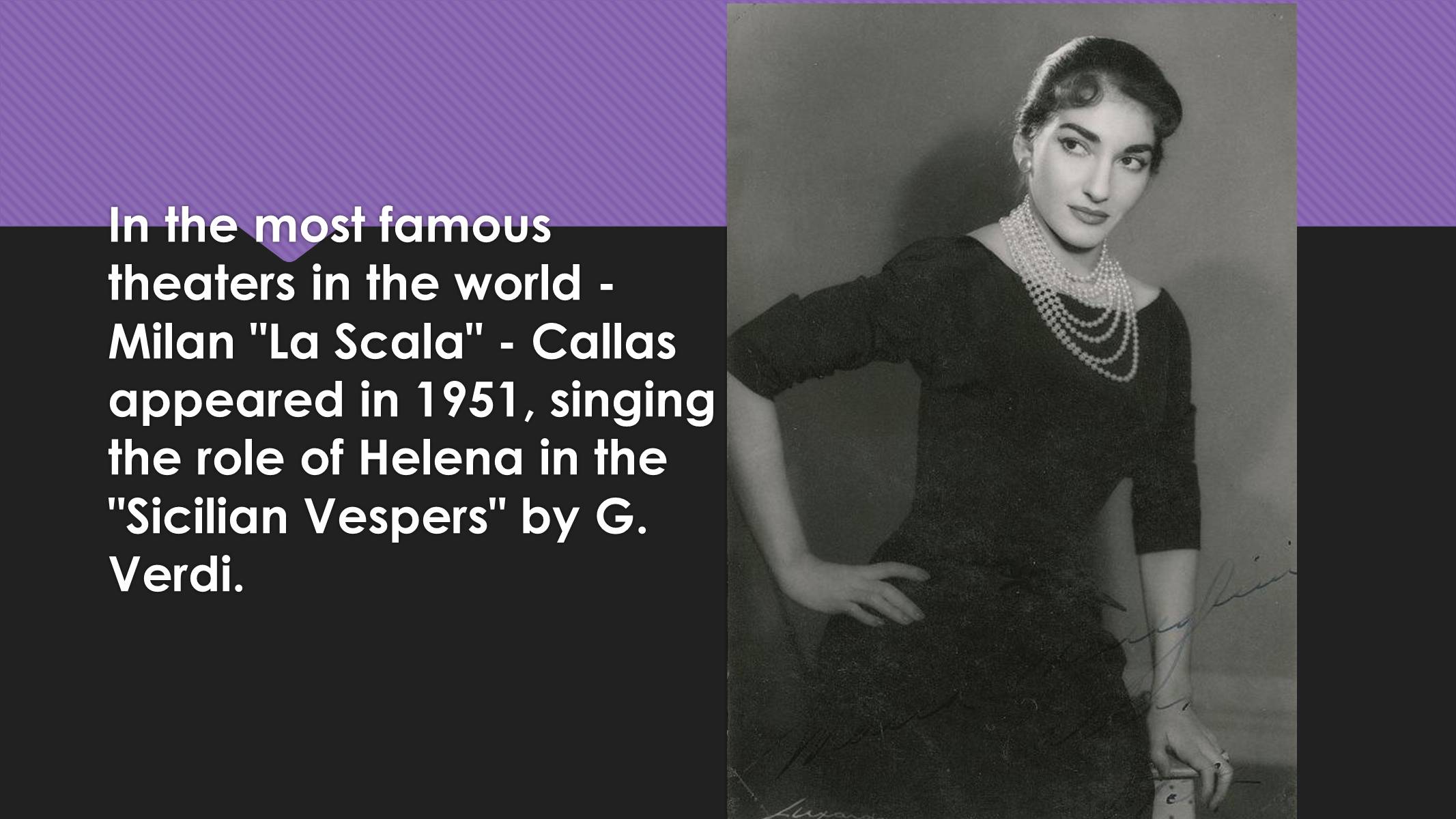 Презентація на тему «Maria Callas» - Слайд #6