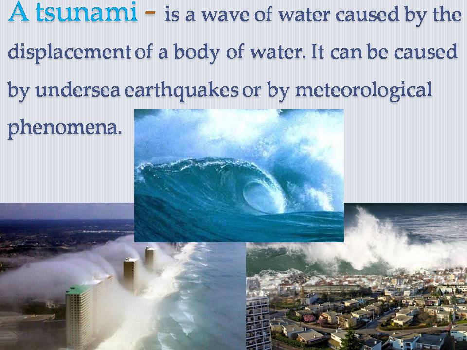Презентація на тему «Natural disasters» (варіант 8) - Слайд #7