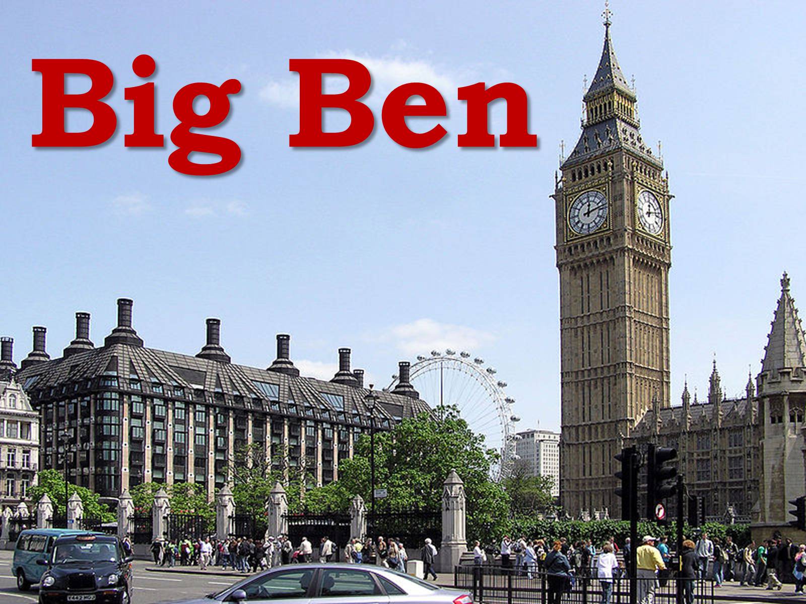 Презентація на тему «Big Ben» (варіант 1) - Слайд #1