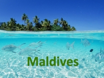 Презентація на тему «Maldives» (варіант 1)