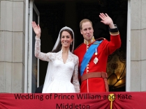 Презентація на тему «Wedding of Prince William and Kate Middleton»