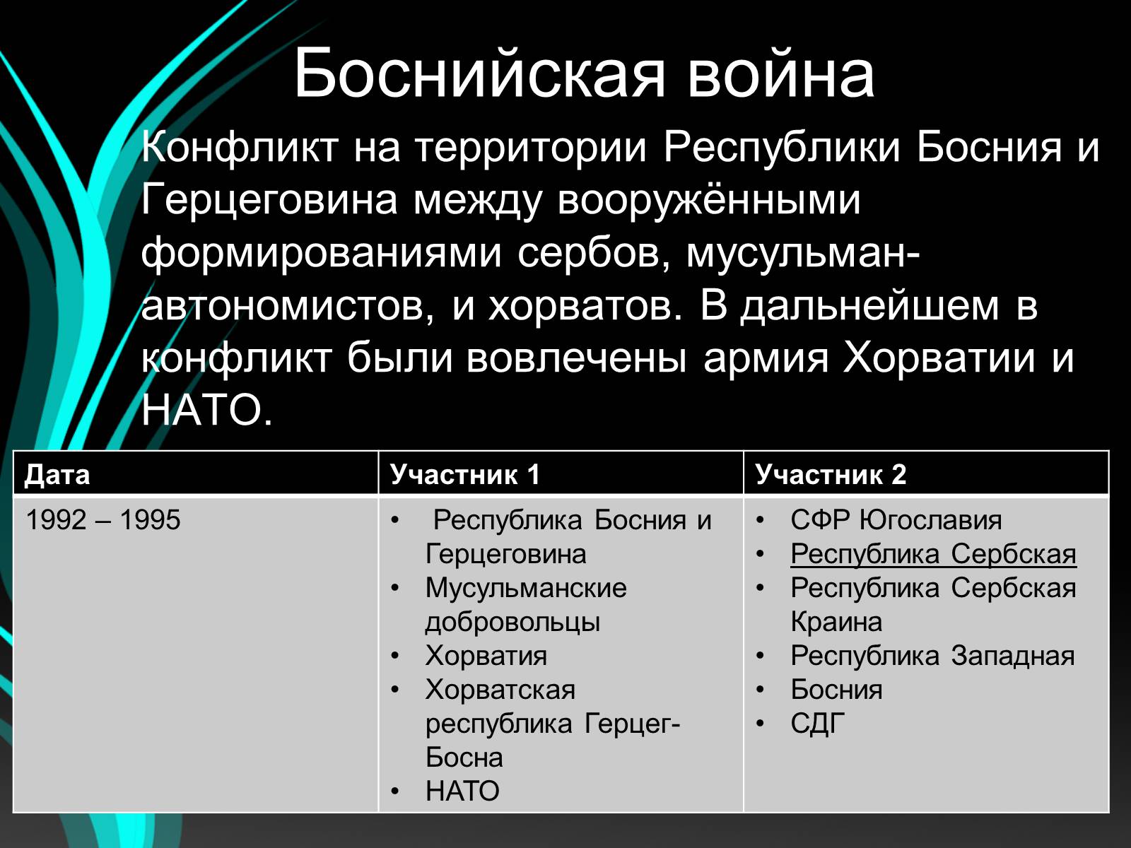 Презентація на тему «Войны конца ХХ – начала ХХI века» - Слайд #26