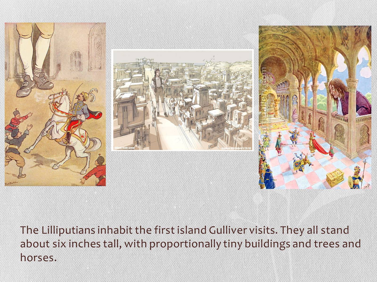 Презентація на тему «Gulliver&#8217;s Travels: Voyage To Lilliput» - Слайд #3