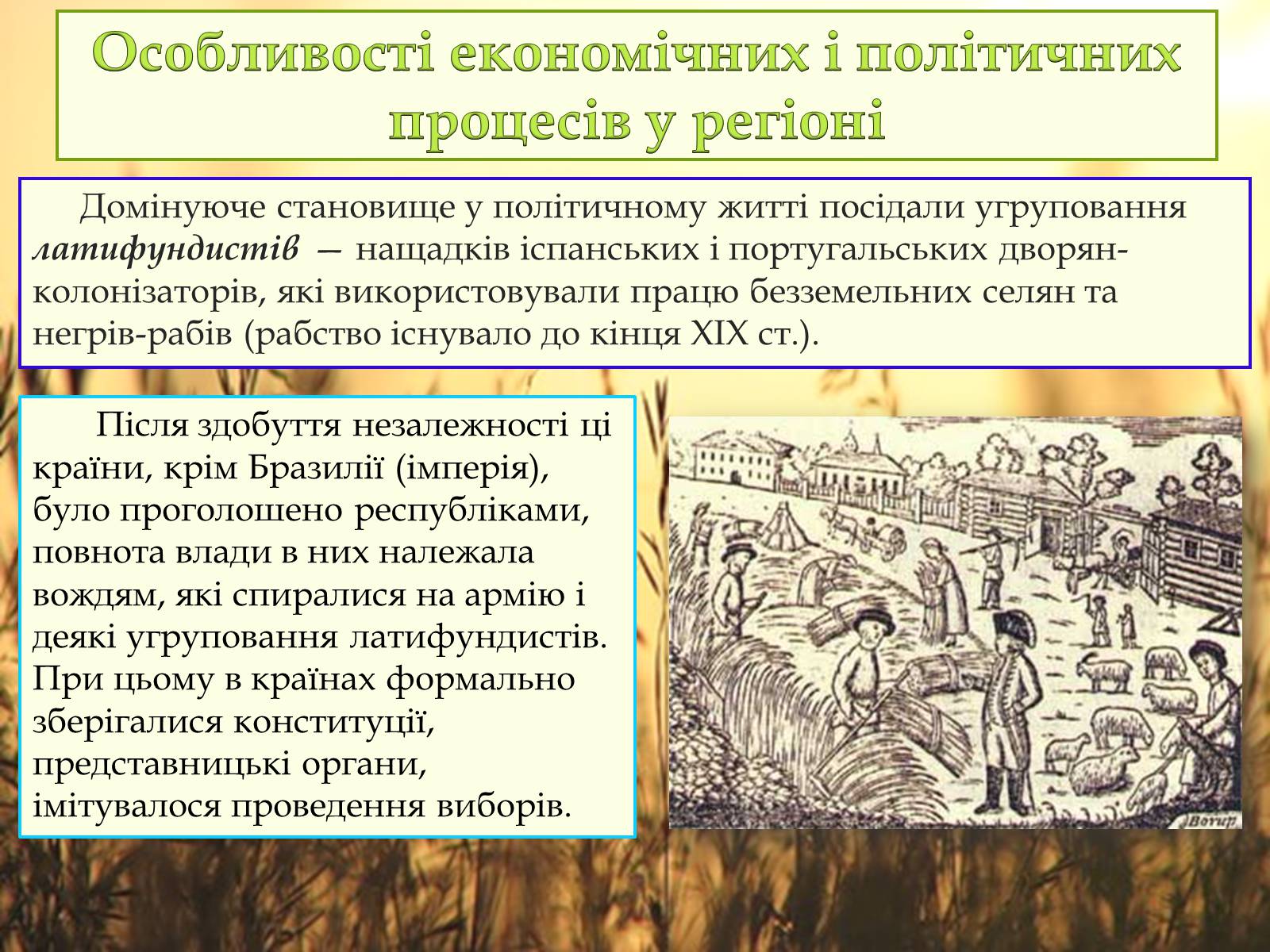 Презентація на тему «Латинська Америка у 20-30 роки ХХ ст» - Слайд #3