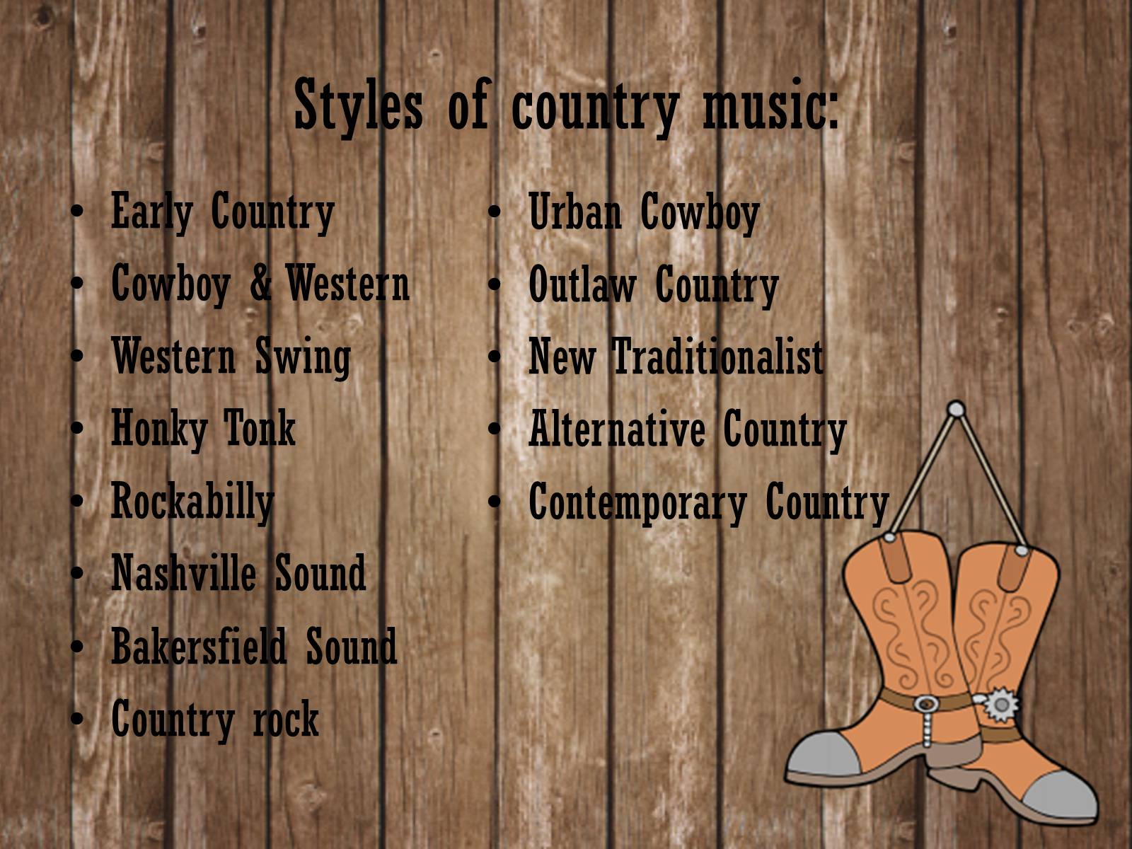 Презентація на тему «Country Music» - Слайд #7