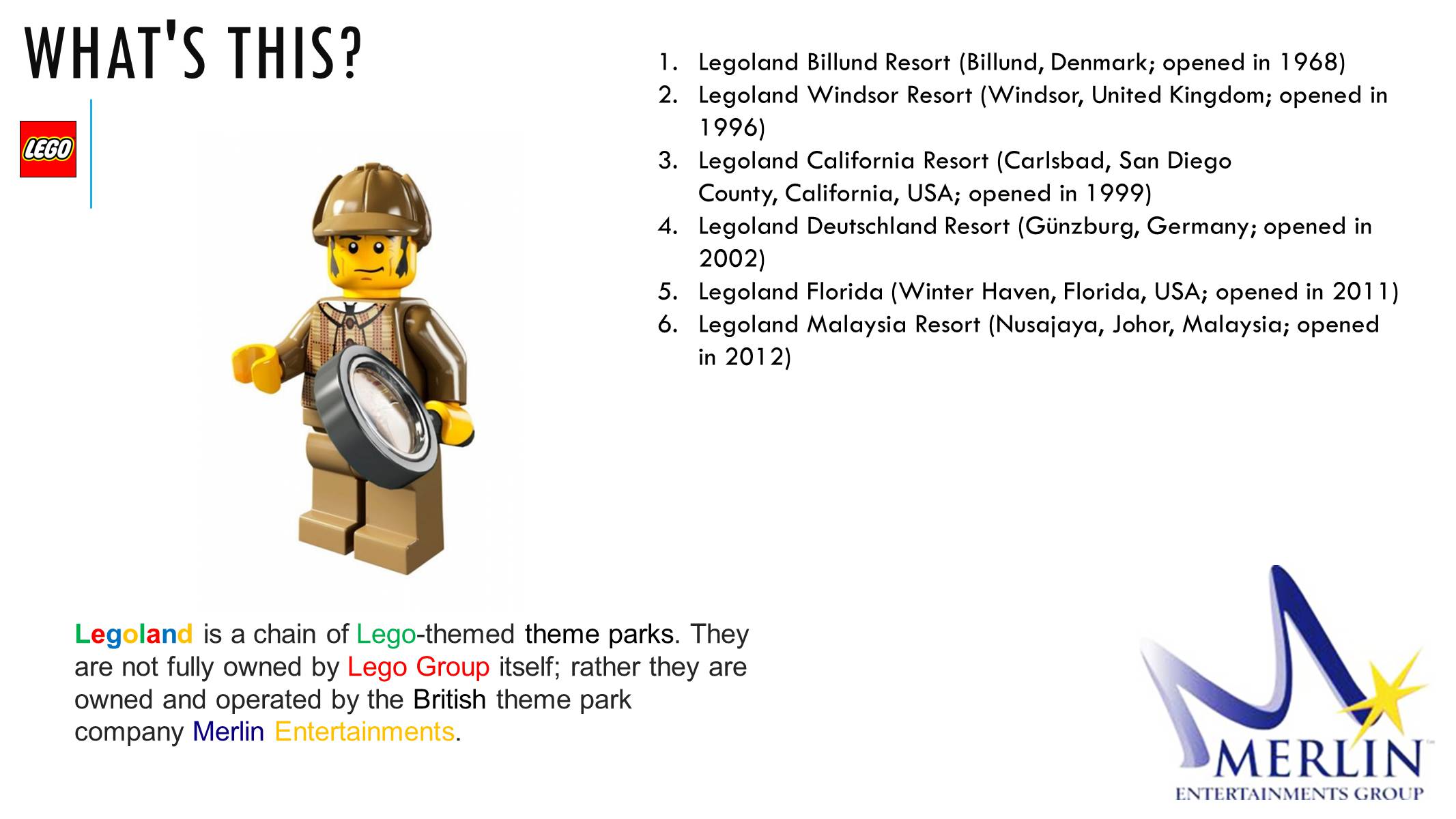 Презентація на тему «Legoland» - Слайд #2