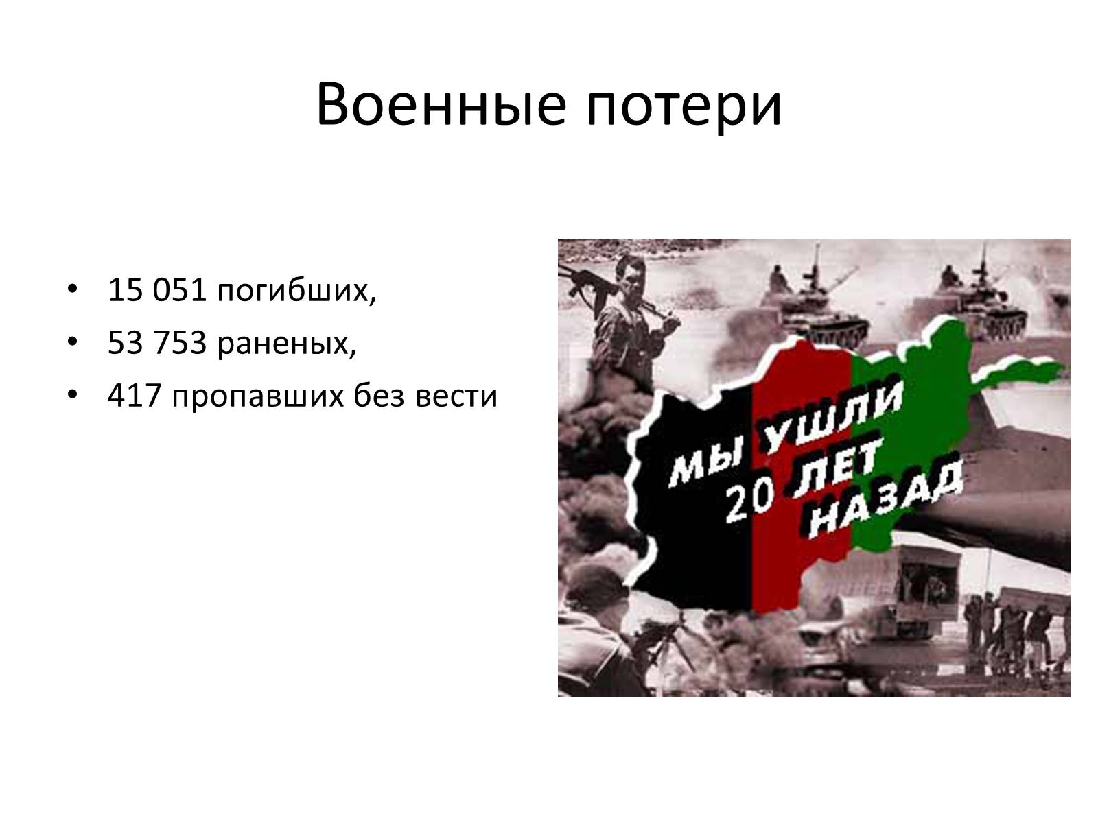 Презентація на тему «Афганская война (1979—1989)» (варіант 1) - Слайд #6