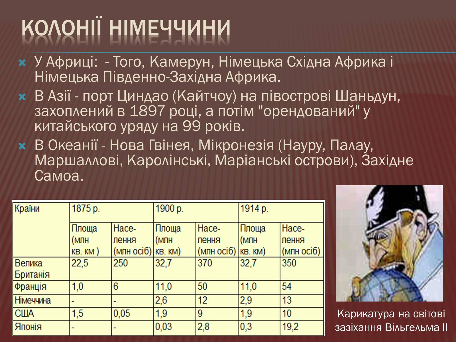 Презентація на тему «Німеччина в 1871-1900 роках» - Слайд #18