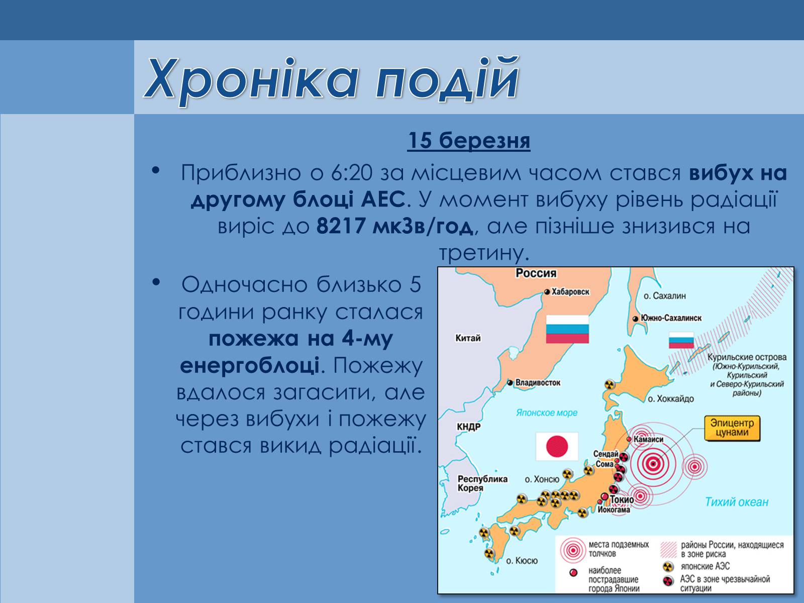 Презентація на тему «Аварія на Першій Фукусімській АЕС» (варіант 1) - Слайд #6