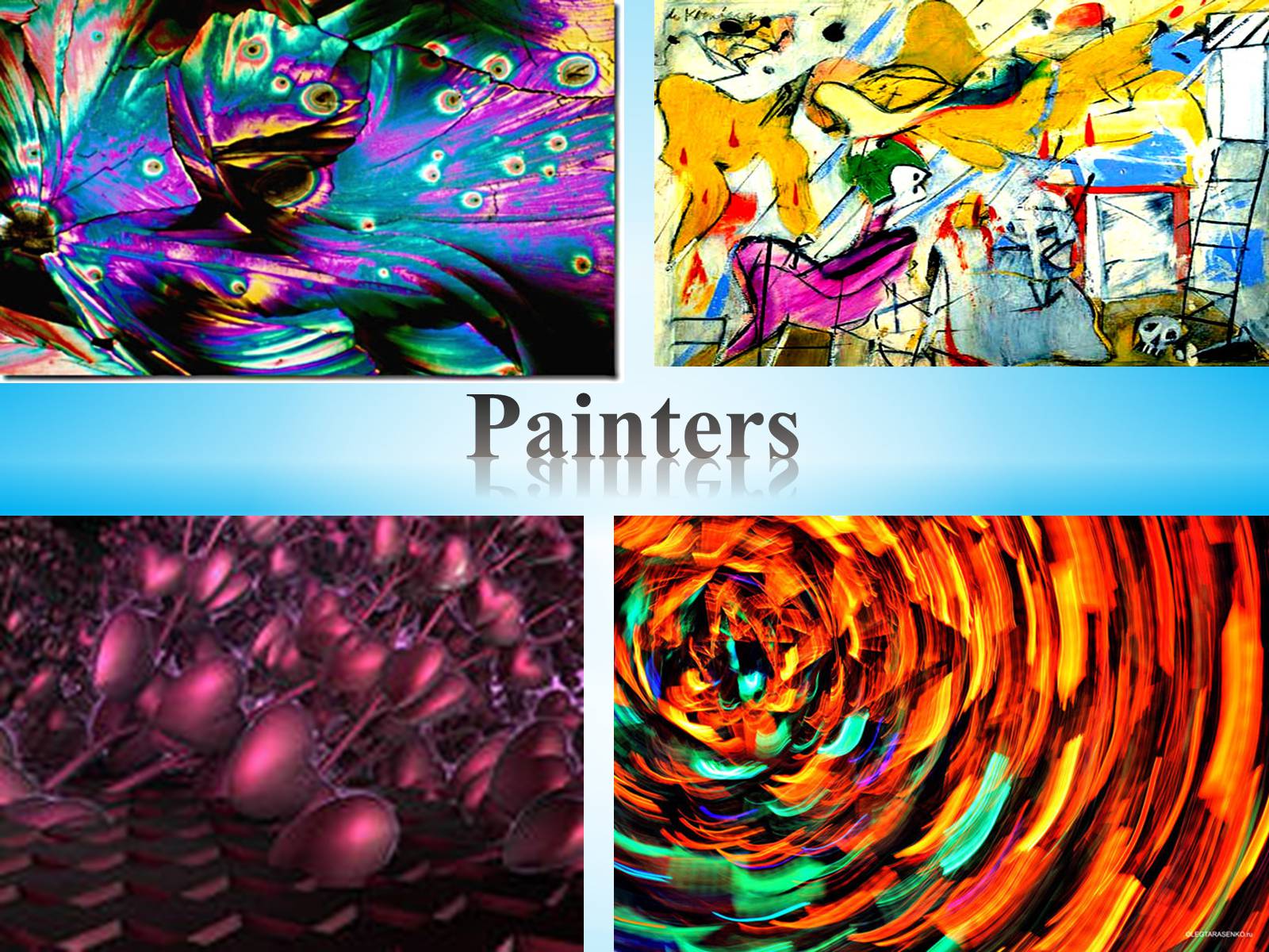 Презентація на тему «Painters» (варіант 2) - Слайд #1