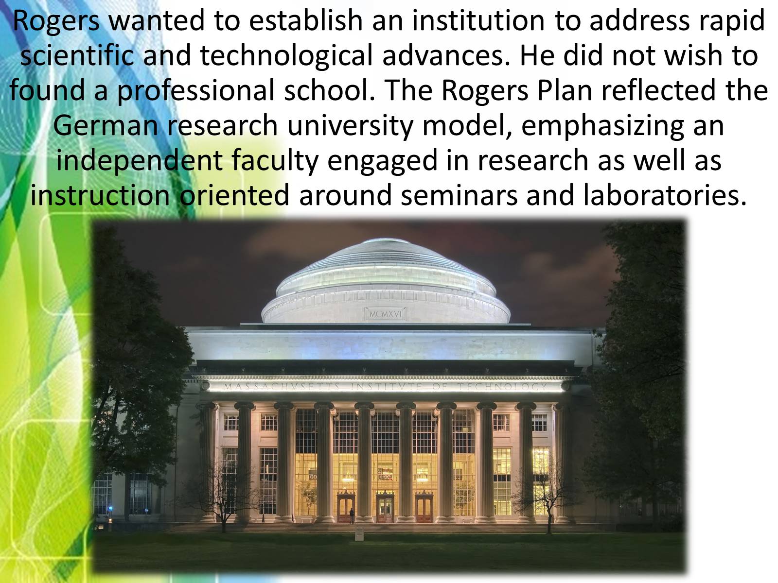 Презентація на тему «Massachusetts Institute of Technology» - Слайд #6