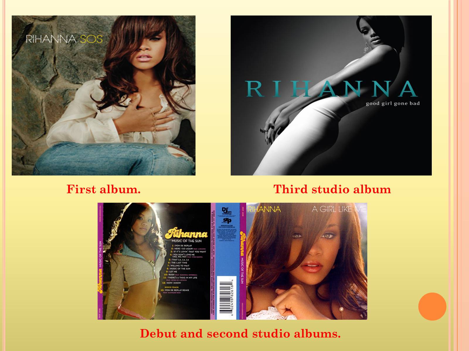 Презентація на тему «Rihanna» - Слайд #3